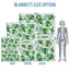 301AYIUBK20 - Baby Blanket - Tropical Leaf