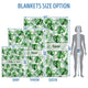 301AYIUBK20 - Baby Blanket - Tropical Leaf
