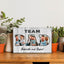 Team Dad - Customized Desktop Plaque