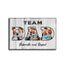 Team Dad - Customized Desktop Plaque