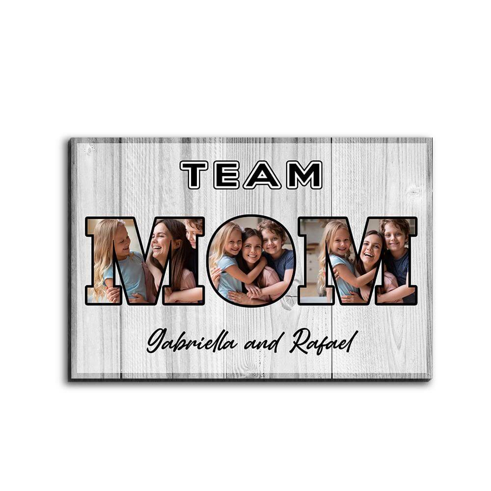 Team Mom Desktop Plaque