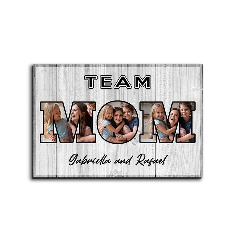 Team Mom Desktop Plaque
