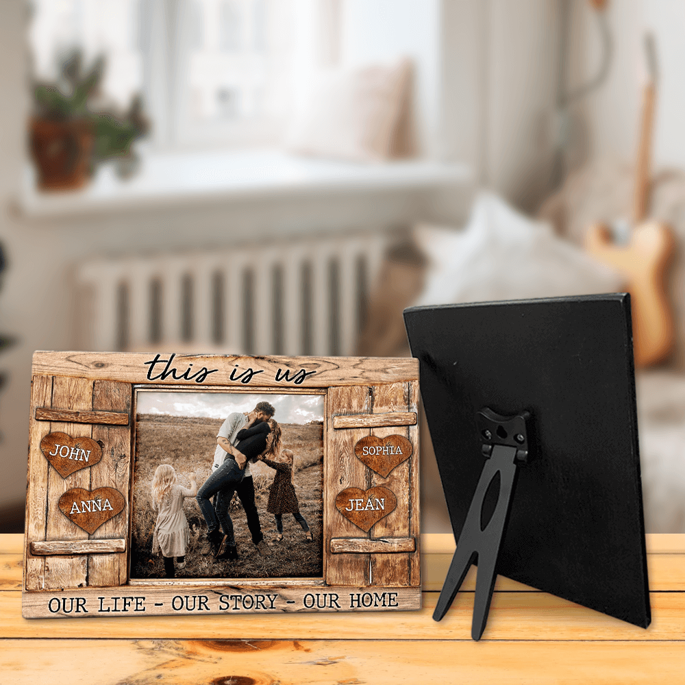 This Is Us Our Life Our Story Our Home Desktop Plaque