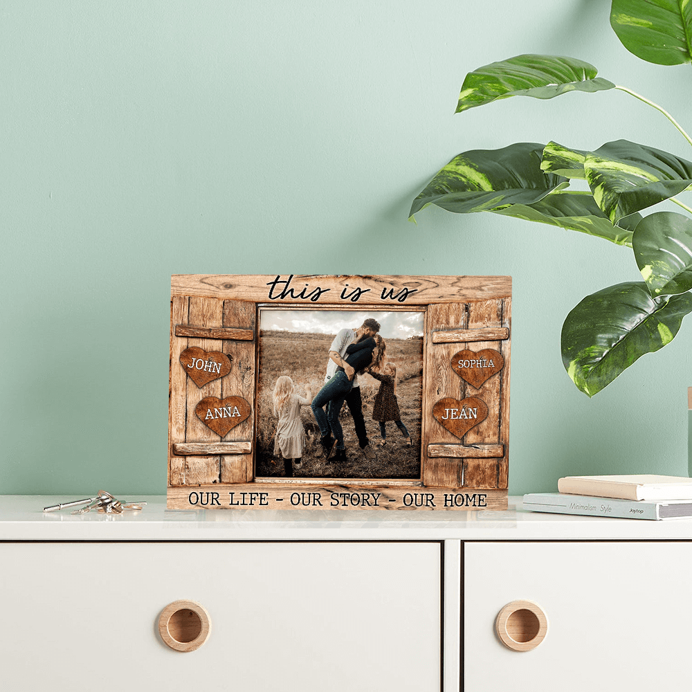This Is Us Our Life Our Story Our Home Desktop Plaque