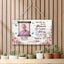 You Left Me Beautiful Memories Personalized Wood Pallet Sign