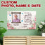 You Left Me Beautiful Memories Personalized Wood Pallet Sign
