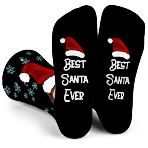 Best Santa Ever Socks