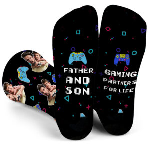Father And Son Gaming Partners Socks