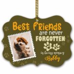 Best Friends Are Never Forgotten In Loving Memory Ornament