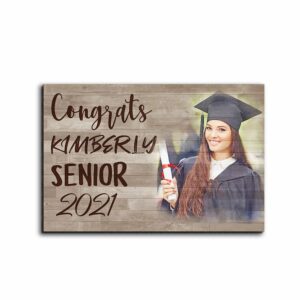 Congrats Senior Personalized Photo Desktop Plaque