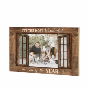 Christmas House Personalized Wood Pallet Sign