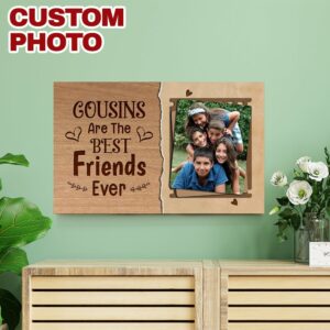 Cousins Are Best Friends Personalized Wood Pallet Sign
