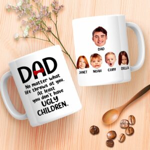 Dad No Matter What Life Throws At You Mug