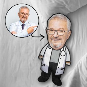Doctor Gifts Custom Photo Pillow