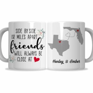 Friends Will Always Be Close At Mug