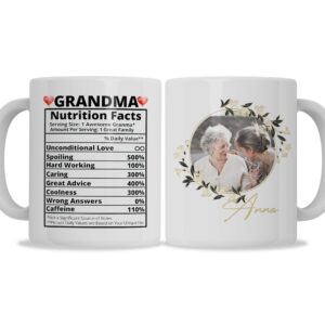 Grandma Nutrition Facts Mug