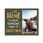 Home Is Where Someone Runs To Greet You Canvas