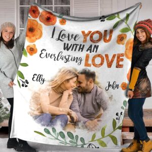 I Love You With An Everlasting Love Blanket