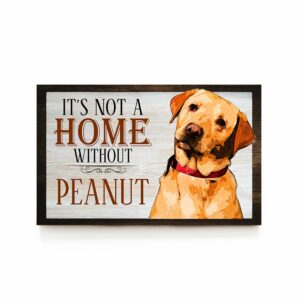 It's Not A Home Without Dog Personalized Wood Pallet Sign