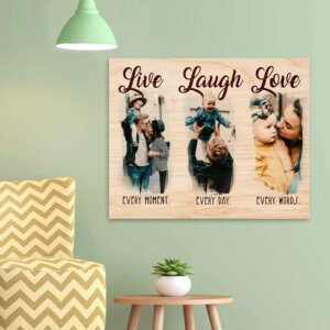 Love Laugh Live Canvas