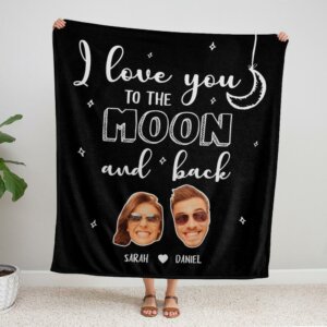 Love You To The Moon And Back Blanket