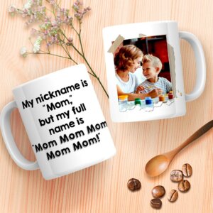 My Nickname Is Mom Mug