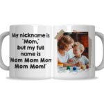 My Nickname Is Mom Mug