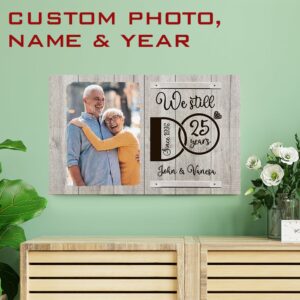 Old Couple Annoying Each Other Personalized Wooden Pallet Sign