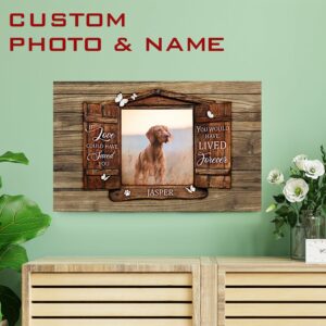 Pet Memorial Gifts Custom Pet Gifts Personalized Wood Pallet Sign