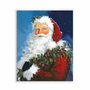 Santa Claus Christmas Art Canvas
