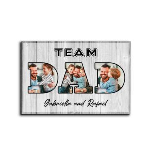 Team Dad - Customized Desktop Plaque