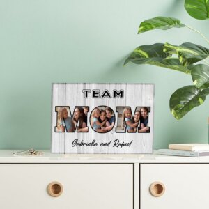 Team Mom Desktop Plaque
