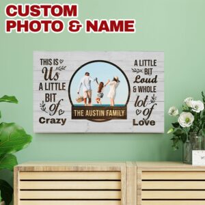 This Is Us Our Family Personalized Wood Pallet Sign