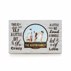This Is Us Our Family Personalized Wood Pallet Sign