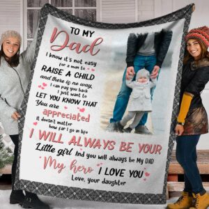 To My Dad Blanket
