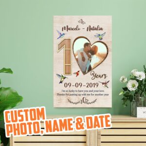 Wedding Anniversary Gifts For Couple Personalized Wood Pallet Sign