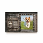When I Saw You I Fell In Love Personalized Wood Pallet Sign