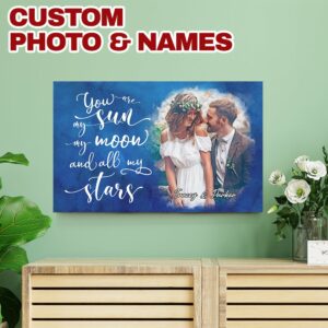 You Are My Sun My Moon And My Stars Personalized Wood Pallet Sign