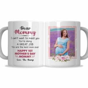 Dear Mommy I Can't Wait To Meet You Mug