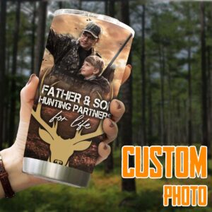 Father And Son Hunting Partners For Life Tumbler