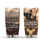 Father And Son Hunting Partners For Life Tumbler