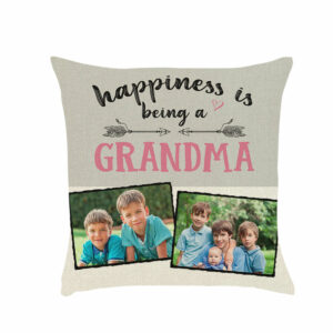 Happiness Is Being A Grandma Pillow