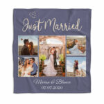 Just Married Blanket