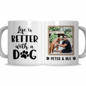 Man And Dog Mug