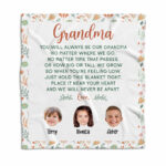 You Will Always Be My Grandma No Matter Where I Go Blanket