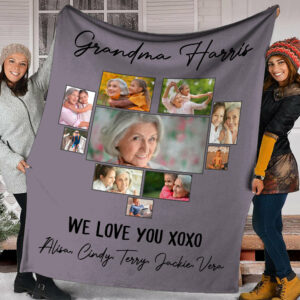 We Love You Grandma Blanket