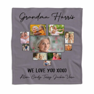 We Love You Grandma Blanket
